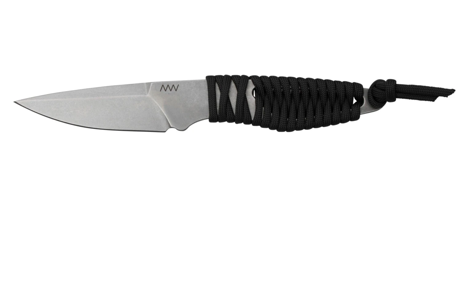 ANV Knives P100 Sleipner, Grey Paracord, P100-003, Black Kydex Sheath, Couteau De Cou 1 ANV Knives P100 Sleipner, Grey Paracord, P100-003, Black Kydex Sheath, Couteau De Cou