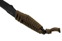 ANV Knives P100 Sleipner Cerakote, Coyote Paracord, P100-040, Black Kydex Sheath, Couteau De Cou -Couteaux Soldes Boutique ANVP100 040 04 anv