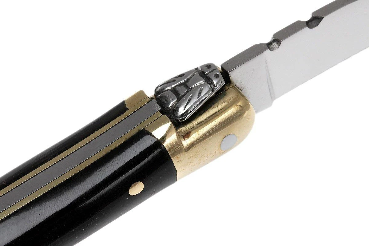 Petit Couteau De Poche De Laguiole En Aubrac, Corne De Buffle L0207BUL 5 Petit Couteau De Poche De Laguiole En Aubrac, Corne De Buffle L0207BUL – Image 5