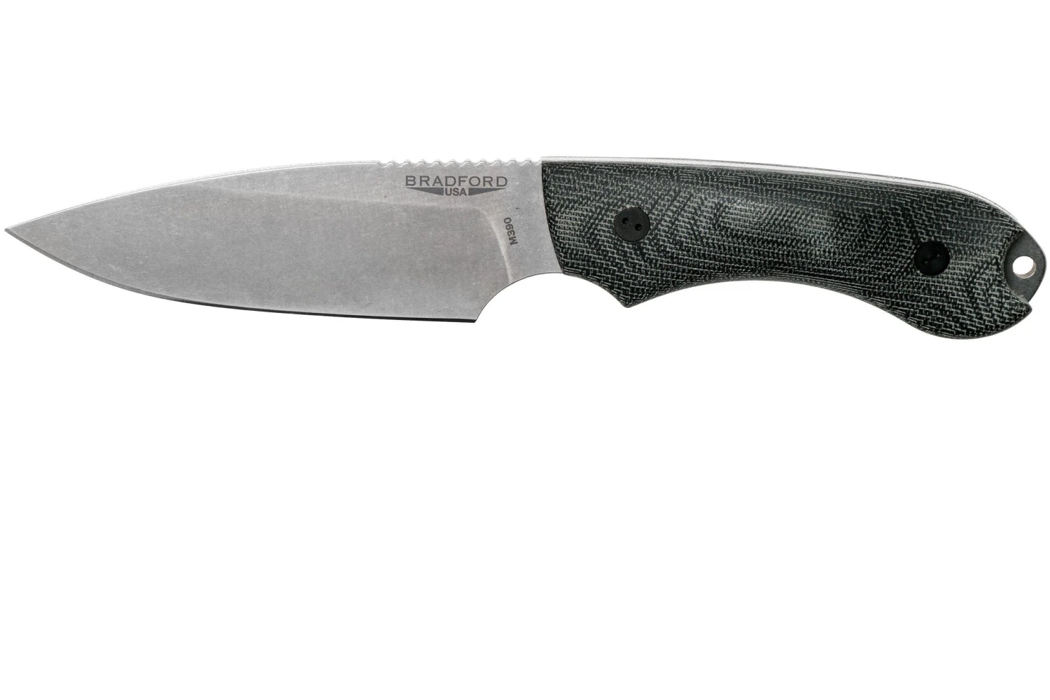 Bradford Guardian 4, 3D Black Micarta Guardian 4 M390, Sabre Stonewashed 4S-101 1 Bradford Guardian 4, 3D Black Micarta Guardian 4 M390, Sabre Stonewashed 4S-101