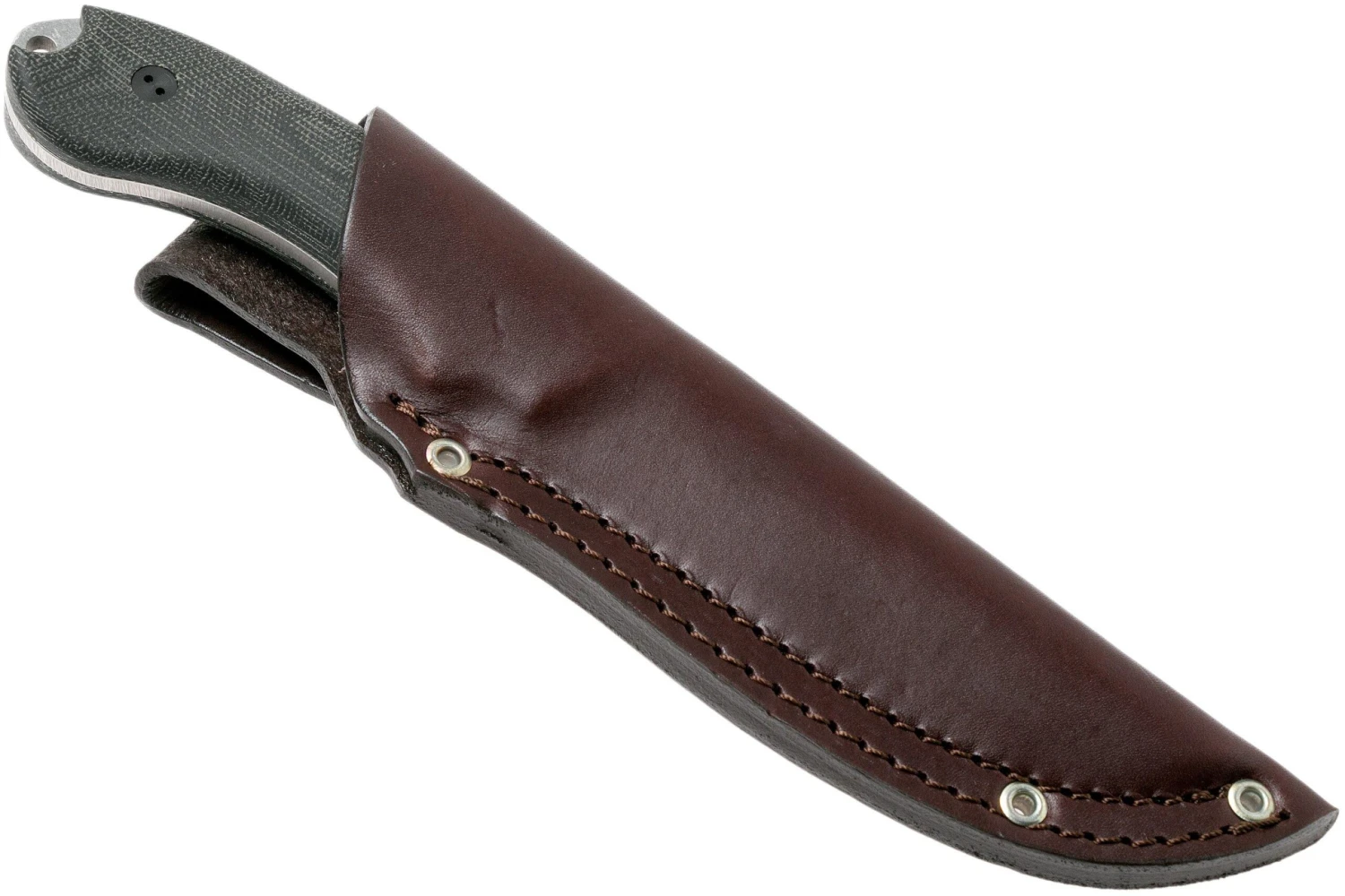 Bradford Guardian 4, 3D Black Micarta Guardian 4 M390, Sabre Stonewashed 4S-101 7 Bradford Guardian 4, 3D Black Micarta Guardian 4 M390, Sabre Stonewashed 4S-101 – Image 7