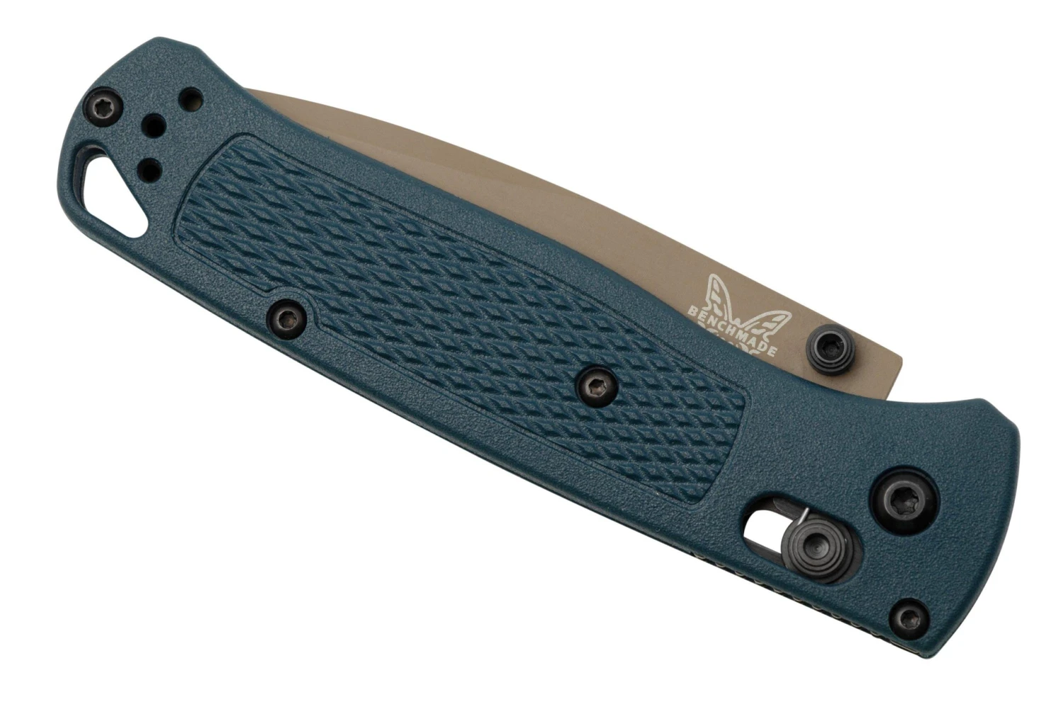 Benchmade Bugout 535FE-05 Crater Blue Grivory, Flat Dark Earth Cerakote, Couteau De Poche 6 Benchmade Bugout 535FE-05 Crater Blue Grivory, Flat Dark Earth Cerakote, Couteau De Poche – Image 6