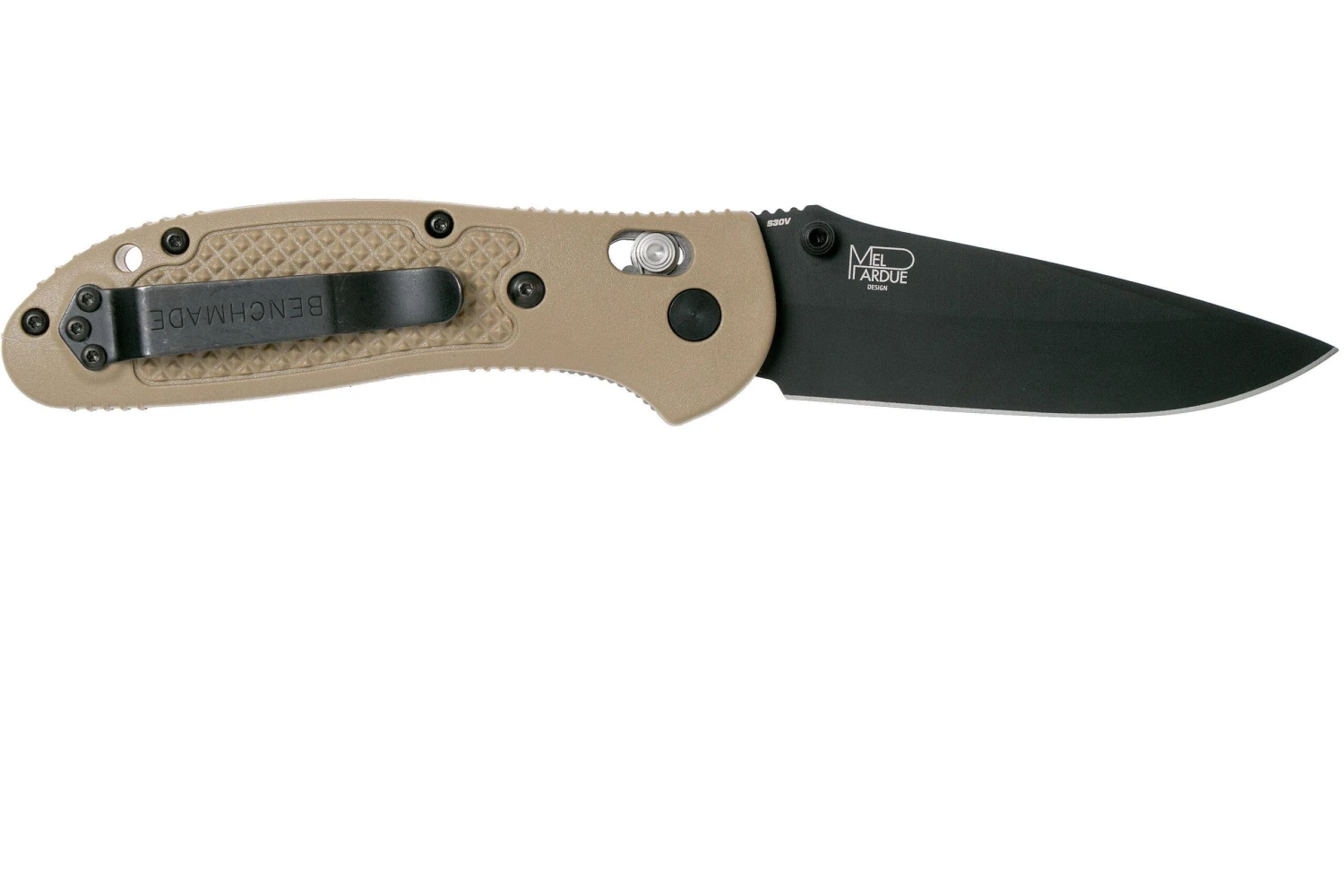 Benchmade Griptilian 551BKSN-S30V Couteau De Poche, Mel Pardue Design 2 Benchmade Griptilian 551BKSN-S30V Couteau De Poche, Mel Pardue Design – Image 2
