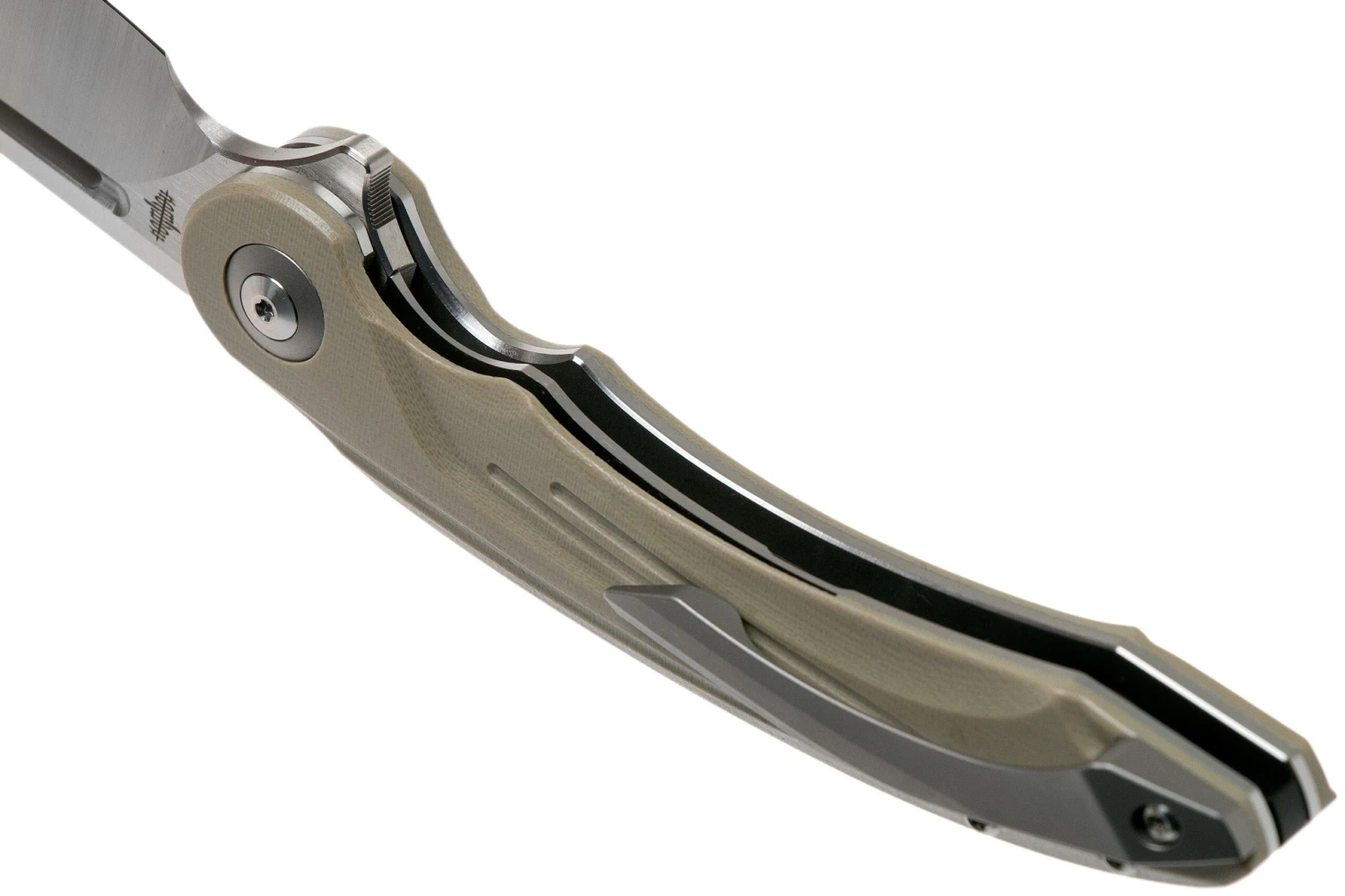 Bestech Irida BG25B Beige G10 Couteau De Poche, Kombou Design 5 Bestech Irida BG25B Beige G10 Couteau De Poche, Kombou Design – Image 5