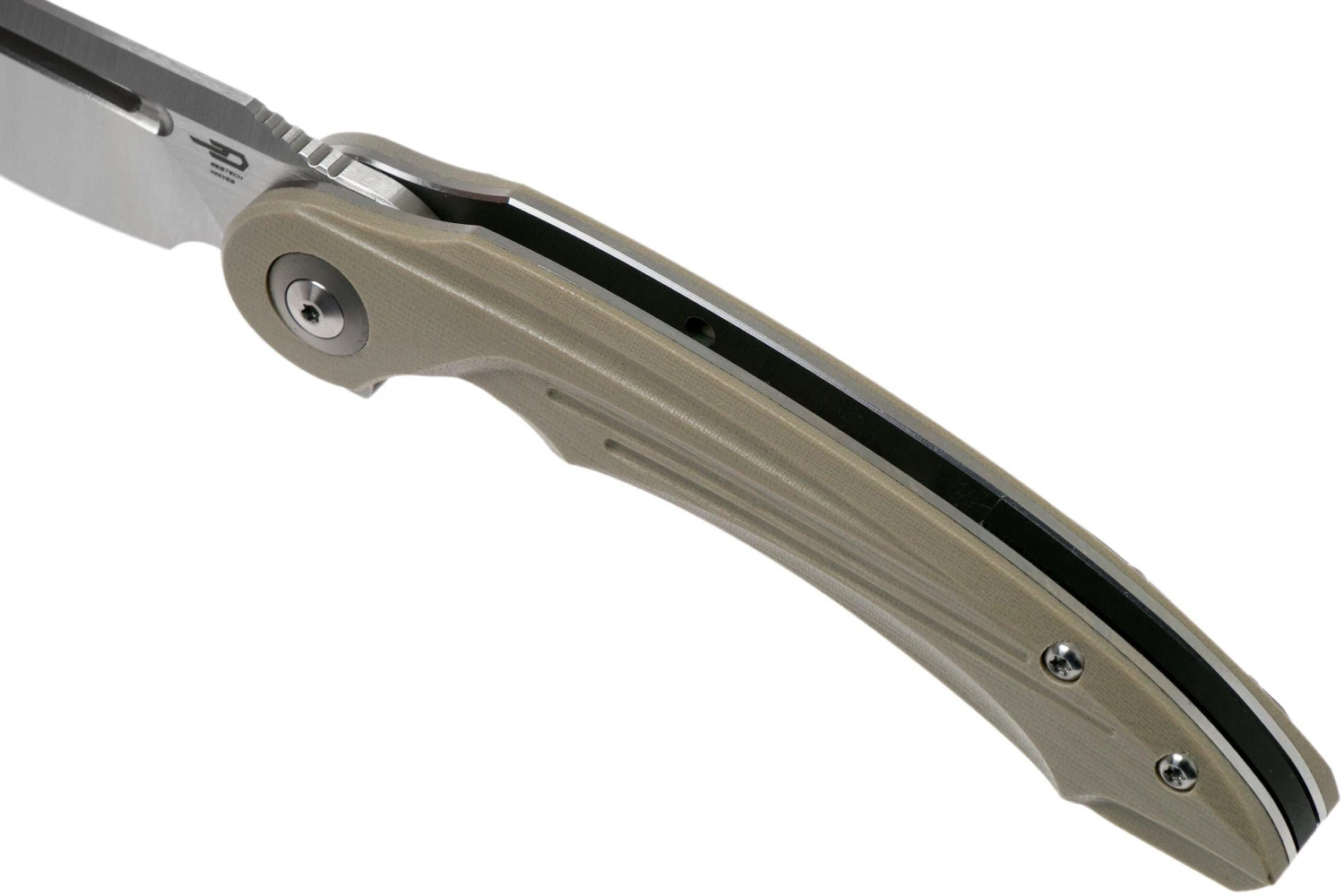 Bestech Irida BG25B Beige G10 Couteau De Poche, Kombou Design 7 Bestech Irida BG25B Beige G10 Couteau De Poche, Kombou Design – Image 7