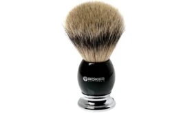 Böker Premium Black Shaving Brush 04BO128 Blaireau