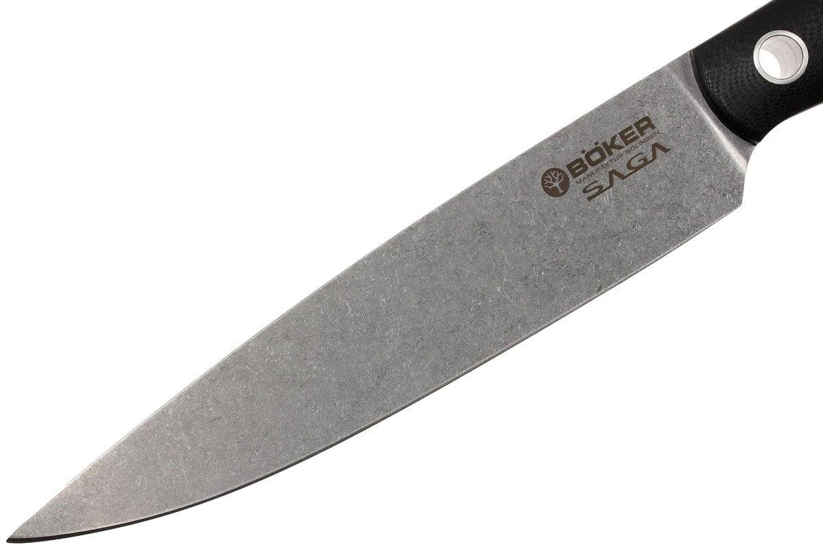 Böker 130265, Saga Couteau Utility, Stonewash Finish 3 Böker 130265, Saga Couteau Utility, Stonewash Finish – Image 3