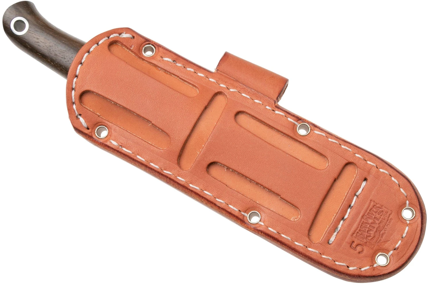 Bark River Ultra-Lite Bushcrafter CPM 3V Zericote, Jade Malachite Spacer, Black Liners, Mosaic Pins 8 Bark River Ultra-Lite Bushcrafter CPM 3V Zericote, Jade Malachite Spacer, Black Liners, Mosaic Pins – Image 8