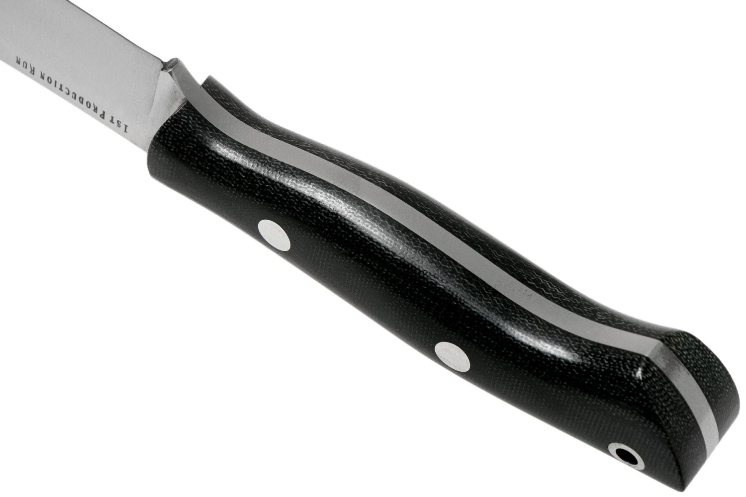 Bark River Mini Aurora Hunter CPM 3V, Black Canvas Micarta 4 Bark River Mini Aurora Hunter CPM 3V, Black Canvas Micarta – Image 4