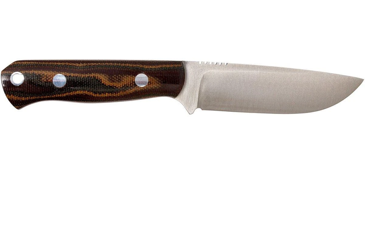 Bark River Bravo Necker II CPM 154CM, Burgundy Snakeskin Micarta 2 Bark River Bravo Necker II CPM 154CM, Burgundy Snakeskin Micarta – Image 2