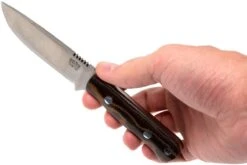 Bark River Bravo Necker II CPM 154CM, Burgundy Snakeskin Micarta 15 Bark River Bravo Necker II CPM 154CM, Burgundy Snakeskin Micarta -Couteaux Soldes Boutique BRK07 002SBC 06 bark river brk07 002sbc 15