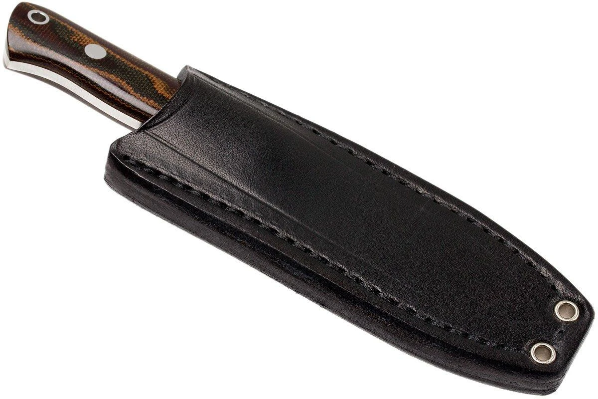 Bark River Bravo Necker II CPM 154CM, Burgundy Snakeskin Micarta 8 Bark River Bravo Necker II CPM 154CM, Burgundy Snakeskin Micarta – Image 8