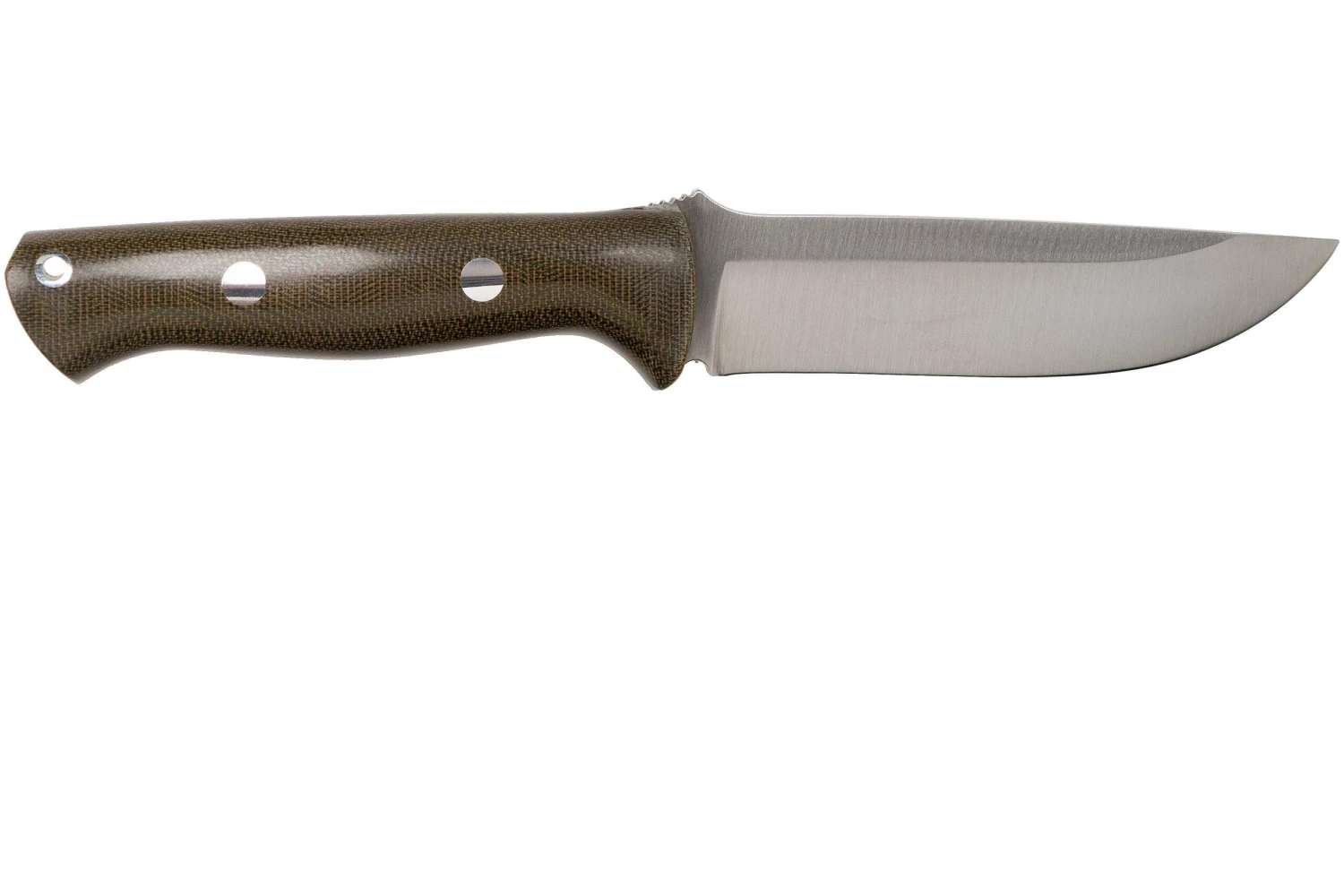 Bark River Bravo 1.2 A2 Green Canvas Micarta Couteau Outdoor 2 Bark River Bravo 1.2 A2 Green Canvas Micarta Couteau Outdoor – Image 2