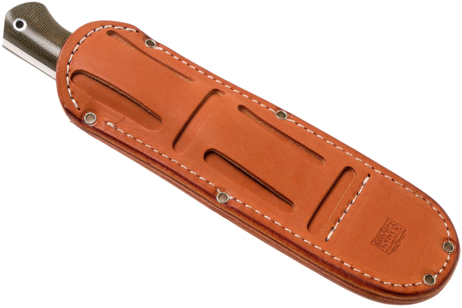 Bark River Bravo 1.2 A2 Green Canvas Micarta Couteau Outdoor 7 Bark River Bravo 1.2 A2 Green Canvas Micarta Couteau Outdoor – Image 7