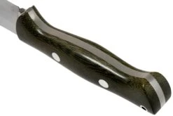 Bark River Bravo 1.5 Rampless CPM 3V Field Knife, Green Canvas Micarta 10 Bark River Bravo 1.5 Rampless CPM 3V Field Knife, Green Canvas Micarta -Couteaux Soldes Boutique BRK07 122GCMR 04 bark river knives