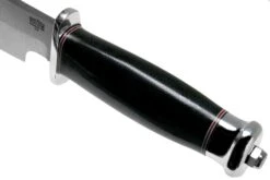 Bark River Highwayman III A2 Black Canvas Micarta Couteau Bowie -Couteaux Soldes Boutique BRK08 313BCM 05 bark river knives