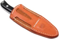 Bark River JX6 Companion A2, Black Canvas Micarta, Brown Sheath 15 Bark River JX6 Companion A2, Black Canvas Micarta, Brown Sheath -Couteaux Soldes Boutique BRK10 112BRKC 08 bark river brk10 112brkc 08