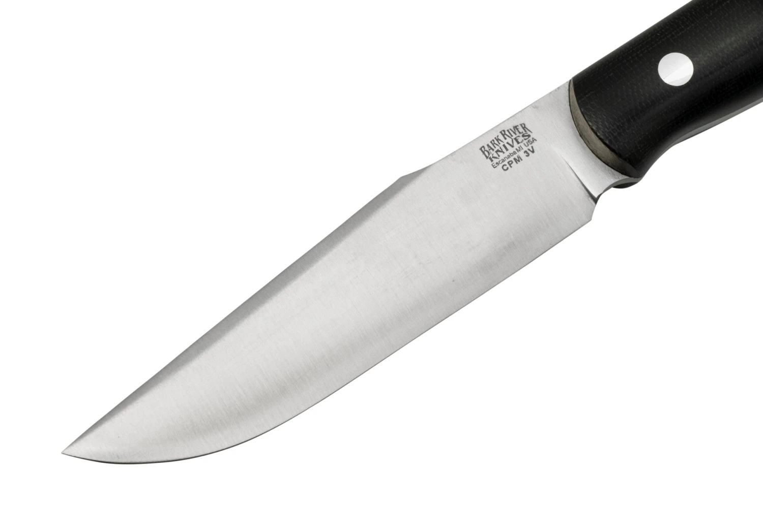 Bark River Ultra Lite Field Knife CPM 3V Black Canvas Micarta, Couteau De Bushcraft 3 Bark River Ultra Lite Field Knife CPM 3V Black Canvas Micarta, Couteau De Bushcraft – Image 3