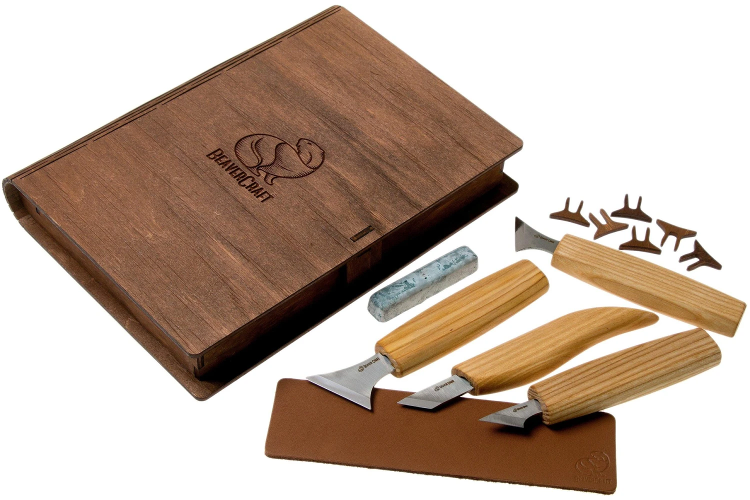 BeaverCraft Geometric Wood Carving Set S05 Book Kit De Sculpture Sur Bois Avec Boîte De Rangement Livre 1 BeaverCraft Geometric Wood Carving Set S05 Book Kit De Sculpture Sur Bois Avec Boîte De Rangement Livre