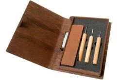 BeaverCraft Geometric Wood Carving Set S05 Book Kit De Sculpture Sur Bois Avec Boîte De Rangement Livre 6 BeaverCraft Geometric Wood Carving Set S05 Book Kit De Sculpture Sur Bois Avec Boîte De Rangement Livre -Couteaux Soldes Boutique BVS05BOOK 03 beavercraft