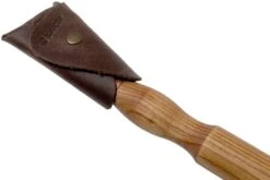 BeaverCraft Oak Spoon Carving Knife Long 30 Mm Long SK2SLONG, Double Edge, Couteau Croche Avec étui -Couteaux Soldes Boutique BVSK2SLONG 03 beavercraft