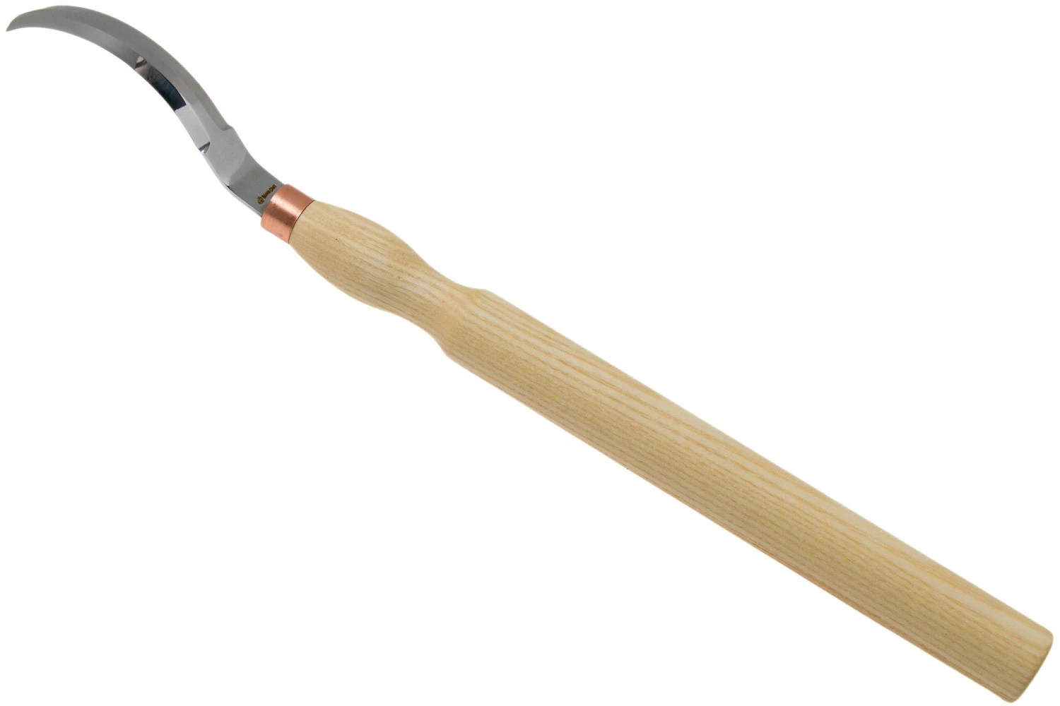 BeaverCraft Spoon Carving Knife Long 90 Mm Long SK3LONG, Double Edge, Couteau Croche 2 BeaverCraft Spoon Carving Knife Long 90 Mm Long SK3LONG, Double Edge, Couteau Croche – Image 2