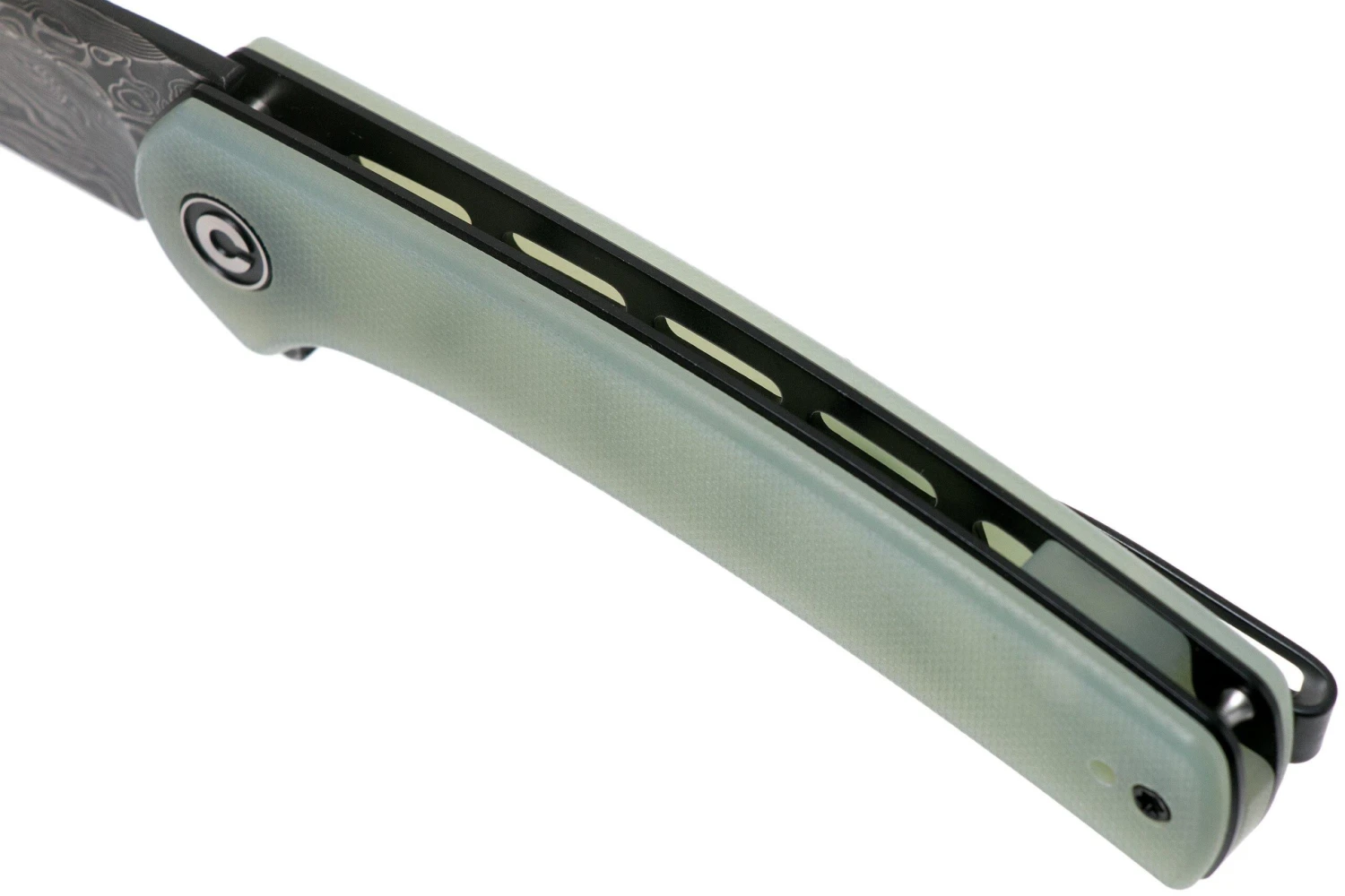 Civivi Mini Asticus C19026B-DS1 Damascus, Natural G10 Couteau De Poche 7 Civivi Mini Asticus C19026B-DS1 Damascus, Natural G10 Couteau De Poche – Image 7