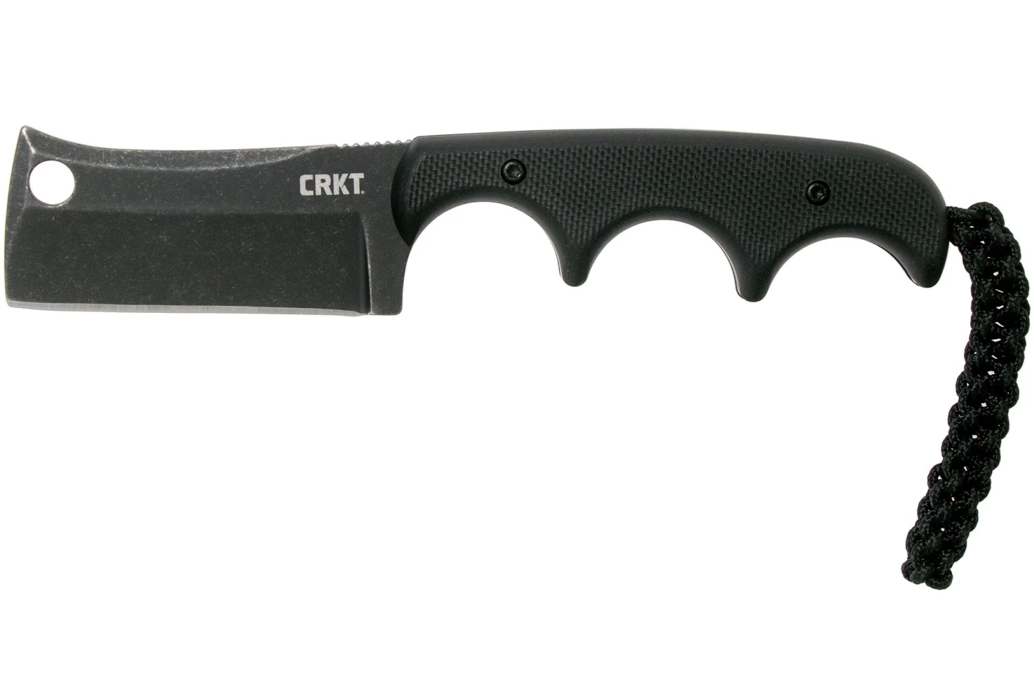 CRKT Minimalist Cleaver Blackout 2383K Couteau De Cou, Alan Folts Design 1 CRKT Minimalist Cleaver Blackout 2383K Couteau De Cou, Alan Folts Design
