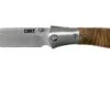 CRKT M4-02W Burled Wood Couteau De Poche, Kit Carson Design