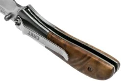 CRKT M4-02W Burled Wood Couteau De Poche, Kit Carson Design 12 CRKT M4-02W Burled Wood Couteau De Poche, Kit Carson Design -Couteaux Soldes Boutique CK 402W 05 crkt