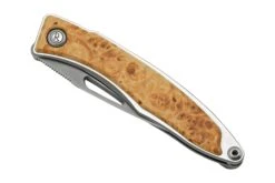 Chris Reeve Mnandi Box Elder Burl Inlay MNA-1008 Couteau De Gentleman -Couteaux Soldes Boutique CRMNDEB 07 chrisreeve