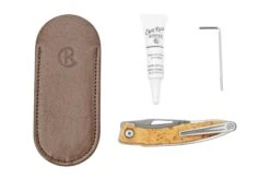 Chris Reeve Mnandi Box Elder Burl Inlay MNA-1008 Couteau De Gentleman -Couteaux Soldes Boutique CRMNDEB 09 chrisreeve