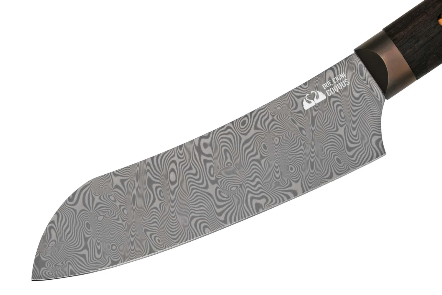 Due Cigni Coquus Balbach Damascus 2C2103DGD Santoku 18 Cm 3 Due Cigni Coquus Balbach Damascus 2C2103DGD Santoku 18 Cm – Image 3