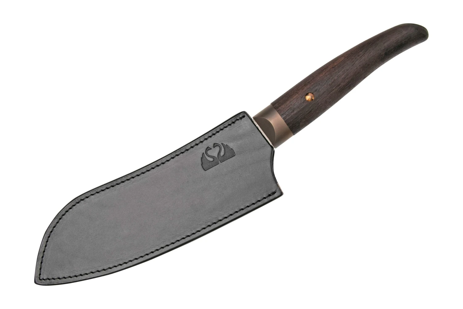 Due Cigni Coquus Balbach Damascus 2C2103DGD Santoku 18 Cm 7 Due Cigni Coquus Balbach Damascus 2C2103DGD Santoku 18 Cm – Image 7