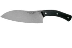 Due Cigni Arne Line Santoku 19 Cm, Noir