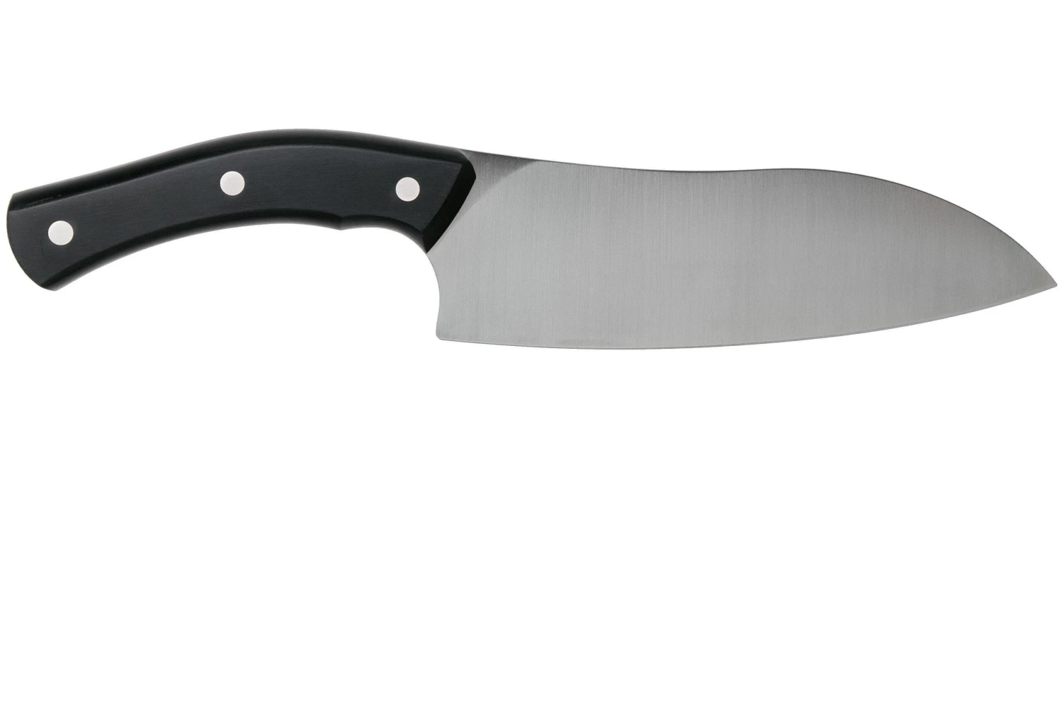 Due Cigni Arne Line Santoku 19 Cm, Noir 2 Due Cigni Arne Line Santoku 19 Cm, Noir – Image 2