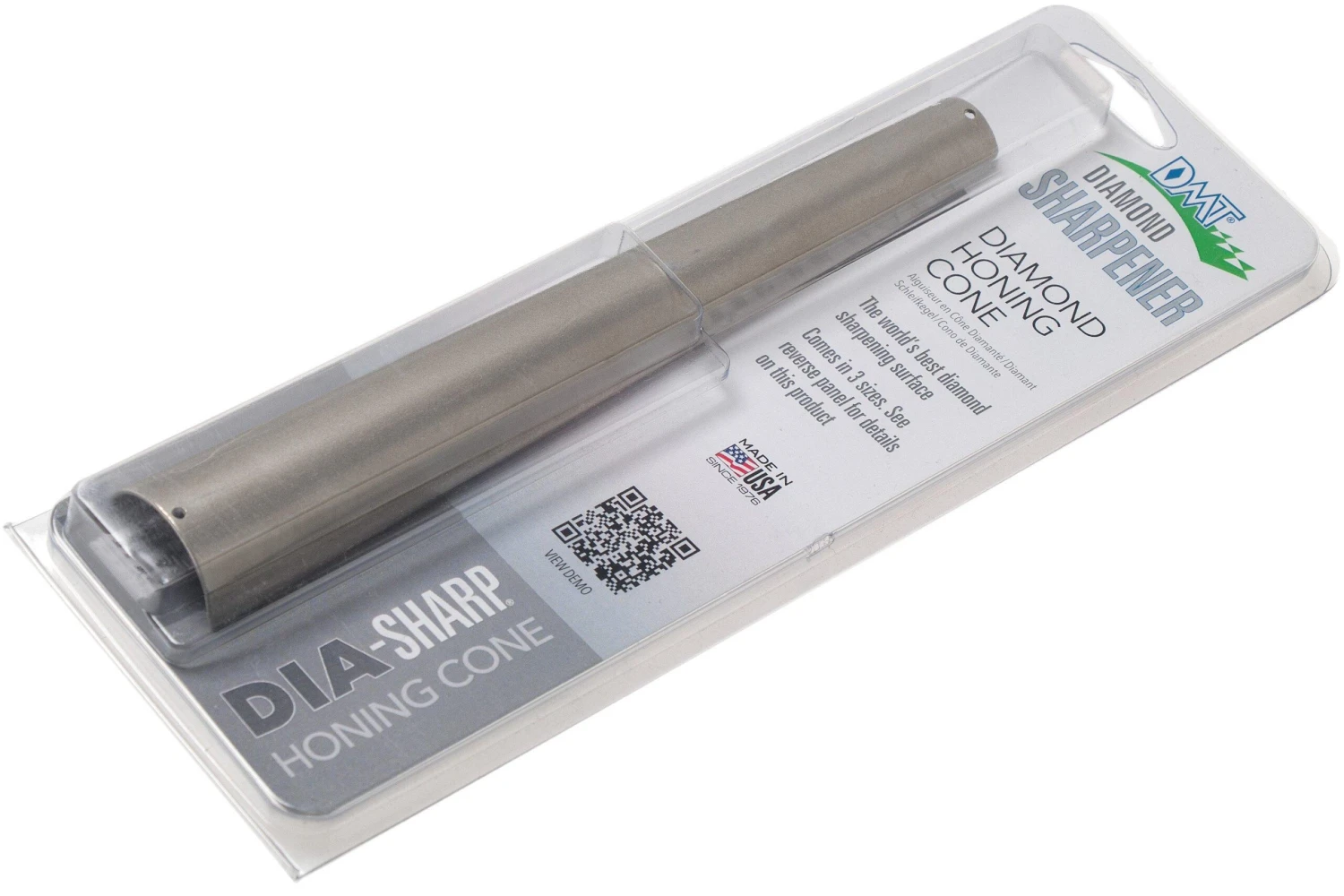 DMT Large Diamond Cone Fine DCLF Fusil D'aiguisage Conique 3 DMT Large Diamond Cone Fine DCLF Fusil D'aiguisage Conique – Image 3