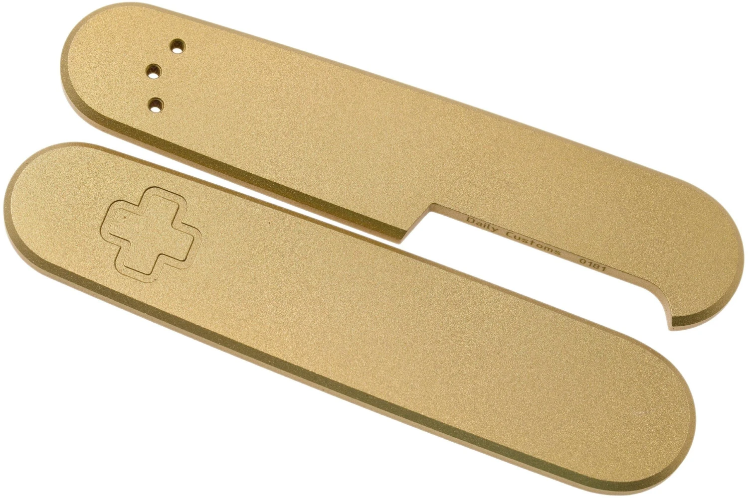 Daily Customs 91.2 Plain, Brass P10008599 Plaquettes Pour Victorinox 1 Daily Customs 91.2 Plain, Brass P10008599 Plaquettes Pour Victorinox