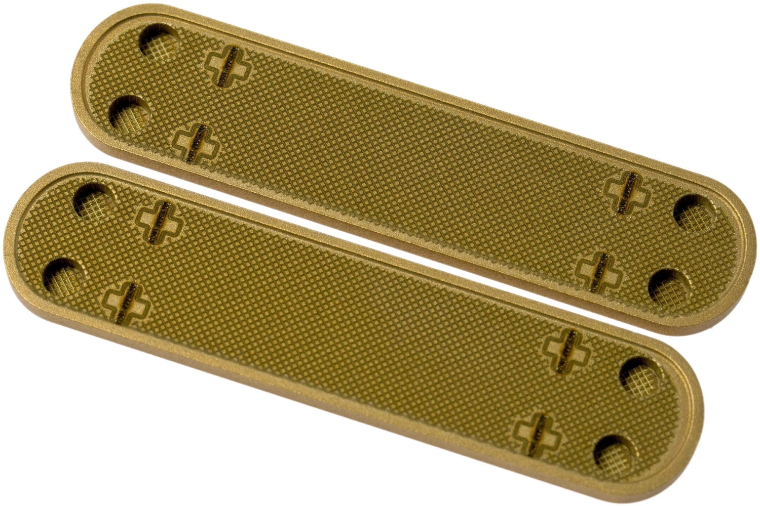 Daily Customs 58.2 Golfball Pattern, Brass P10009498 Plaquettes Pour Victorinox 2 Daily Customs 58.2 Golfball Pattern, Brass P10009498 Plaquettes Pour Victorinox – Image 2