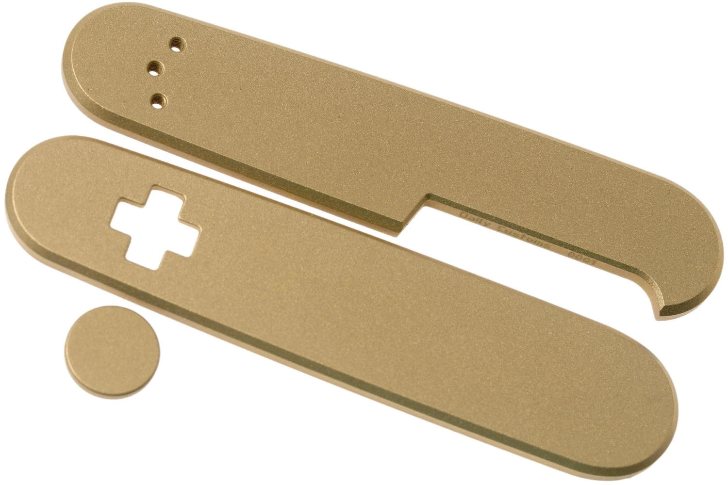 Daily Customs 91.3 Plain, Brass P10012424 Plaquettes Pour Victorinox 1 Daily Customs 91.3 Plain, Brass P10012424 Plaquettes Pour Victorinox