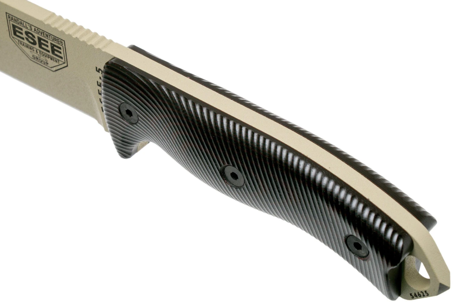 ESEE Model 5 Desert Tan Blade 3D Blood-Black G10 Couteau De Survie 5PDT-004 étui Kydex + Clip Plat 5 ESEE Model 5 Desert Tan Blade 3D Blood-Black G10 Couteau De Survie 5PDT-004 étui Kydex + Clip Plat – Image 5