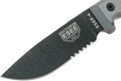ESEE Model 4 Serrated Blade, Grey Handle 4S-MB-B Avec étui Noir + Clip Et MOLLE-back 10 ESEE Model 4 Serrated Blade, Grey Handle 4S-MB-B Avec étui Noir + Clip Et MOLLE-back -Couteaux Soldes Boutique EE ESEE 4S MB B 03 esee knives