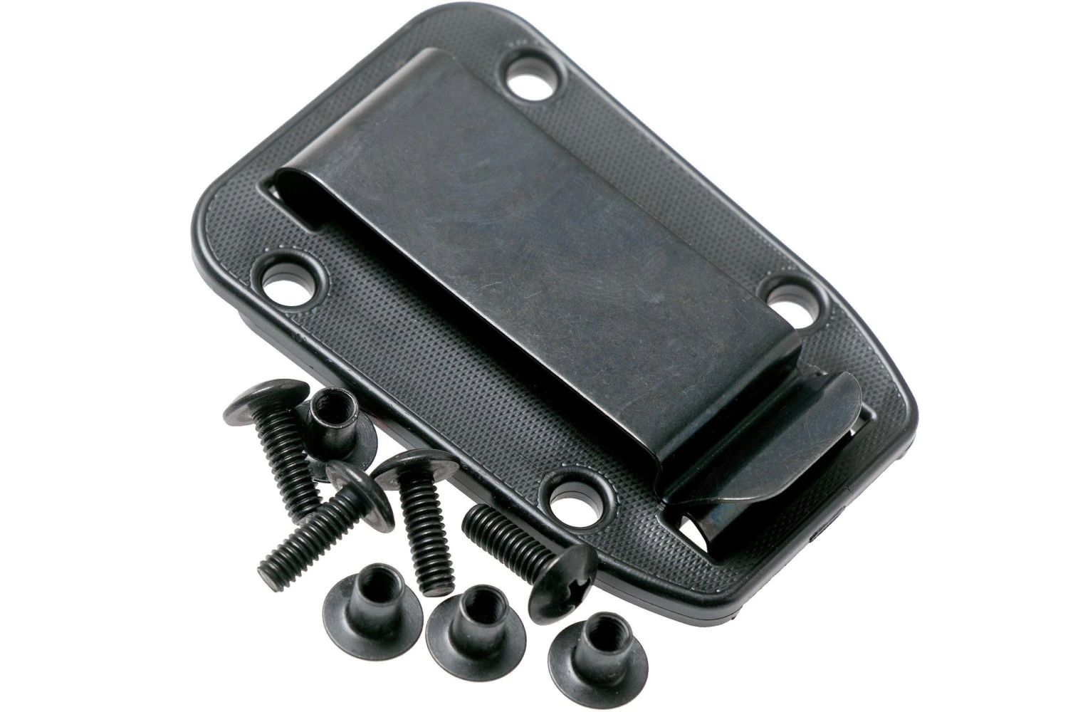 ESEE Izula Tactical Gunsmoke IZULA-TG-B Couteau De Cou Avec étui Noir, Plaquettes De Manche Et Clip Ceinture 6 ESEE Izula Tactical Gunsmoke IZULA-TG-B Couteau De Cou Avec étui Noir, Plaquettes De Manche Et Clip Ceinture – Image 6