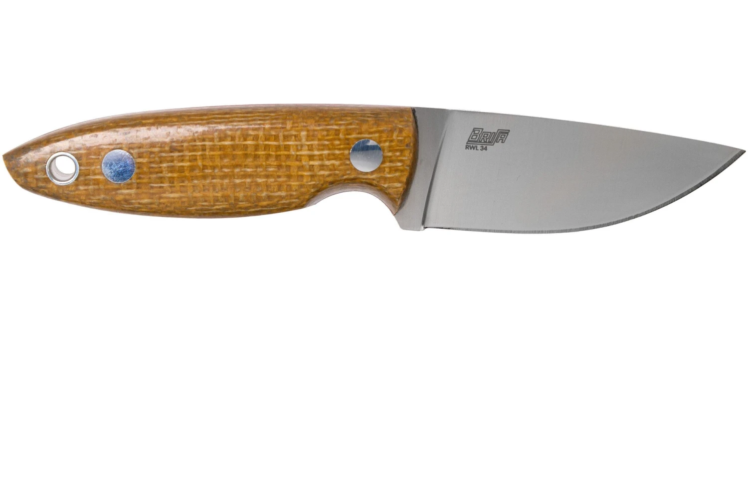 Brisa Scara 60 Mustard Micarta RWL34 23305 Couteau De Cou 2 Brisa Scara 60 Mustard Micarta RWL34 23305 Couteau De Cou – Image 2
