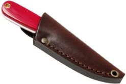 Brisa Necker 70 Alice, Red Micarta, Leather Sheath 9819 13 Brisa Necker 70 Alice, Red Micarta, Leather Sheath 9819 -Couteaux Soldes Boutique ENZ 9819 07 enzo enz 9819 07
