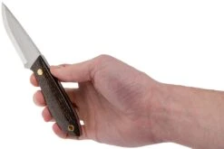 Brisa Bobtail 80 Bison Micarta Handle, 12C27 Scandi, étui En Cuir 9955 13 Brisa Bobtail 80 Bison Micarta Handle, 12C27 Scandi, étui En Cuir 9955 -Couteaux Soldes Boutique ENZ 9955 06 enzo knives