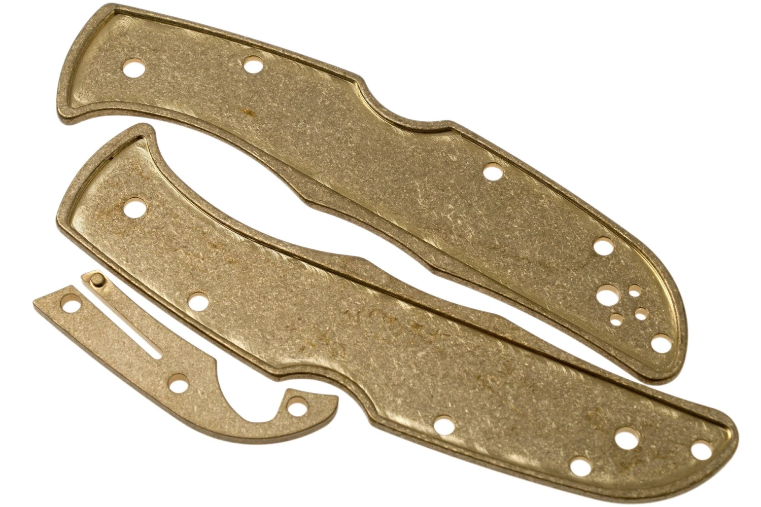 Flytanium Spyderco Endura Scales, Laiton 2 Flytanium Spyderco Endura Scales, Laiton – Image 2