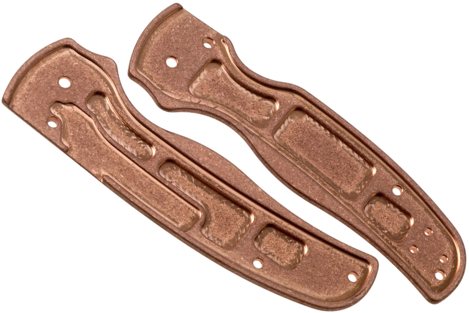 Flytanium Spyderco Shaman Scales, Copper 2 Flytanium Spyderco Shaman Scales, Copper – Image 2