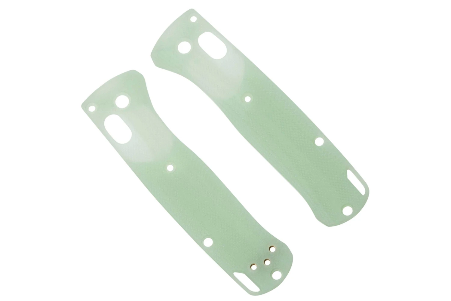 Flytanium Benchmade Mini Bugout Scales, Crossfade Jade G10 1 Flytanium Benchmade Mini Bugout Scales, Crossfade Jade G10