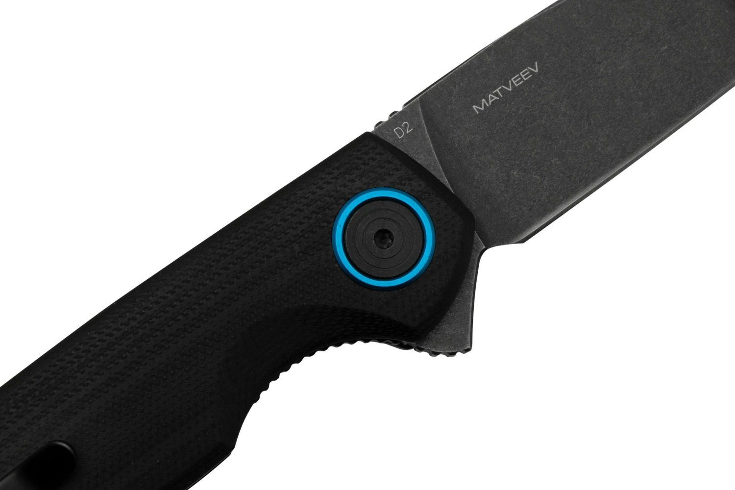 Black Fox Argus BF-760 Blackwashed D2 Manche En Black G10, Couteau De Poche 5 Black Fox Argus BF-760 Blackwashed D2 Manche En Black G10, Couteau De Poche – Image 5